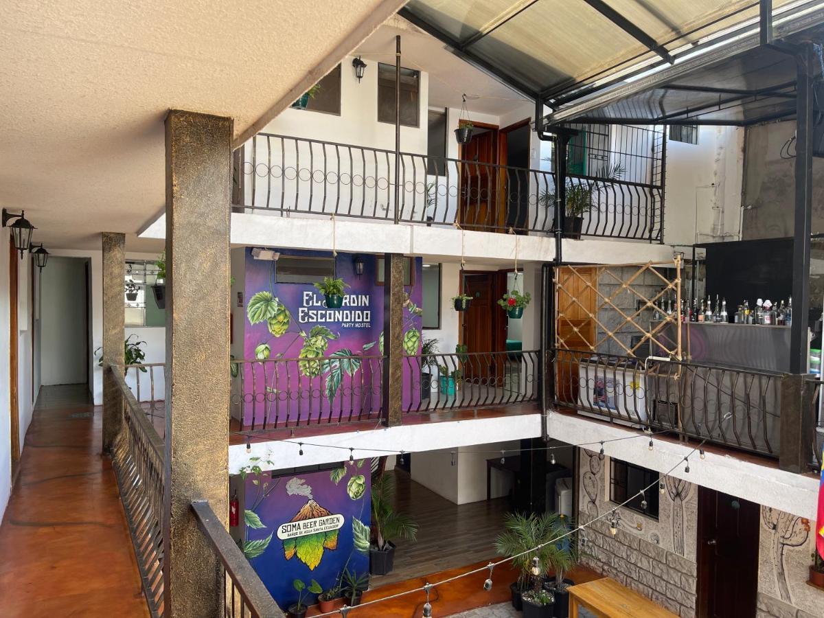 El Jardin Escondido Party Hostel Baños Εξωτερικό φωτογραφία